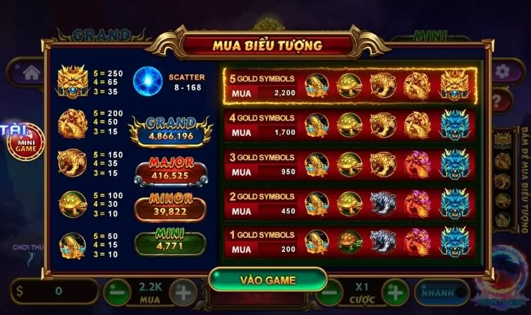 Giao diện chơi game nhanh FB68 thiết kế ấn tượng